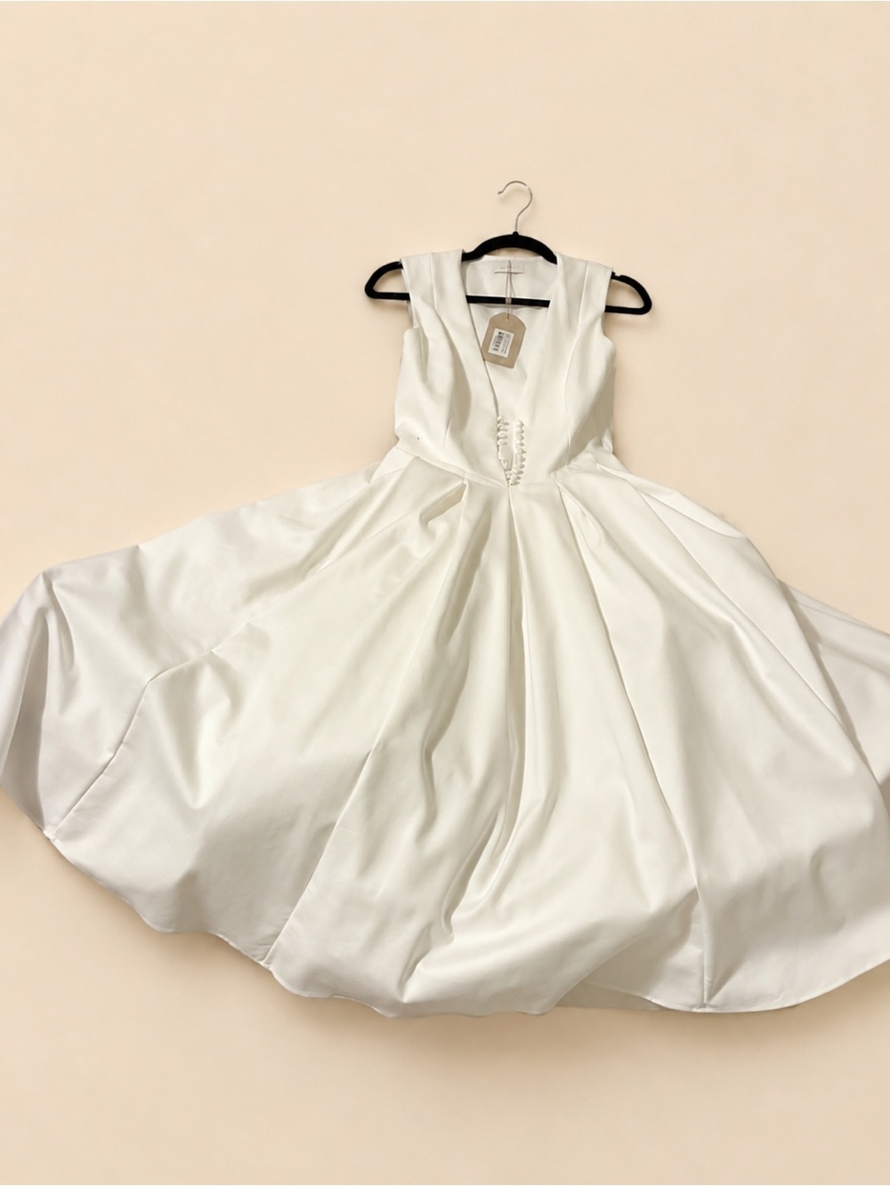 Meshki Ivory Midi Dress